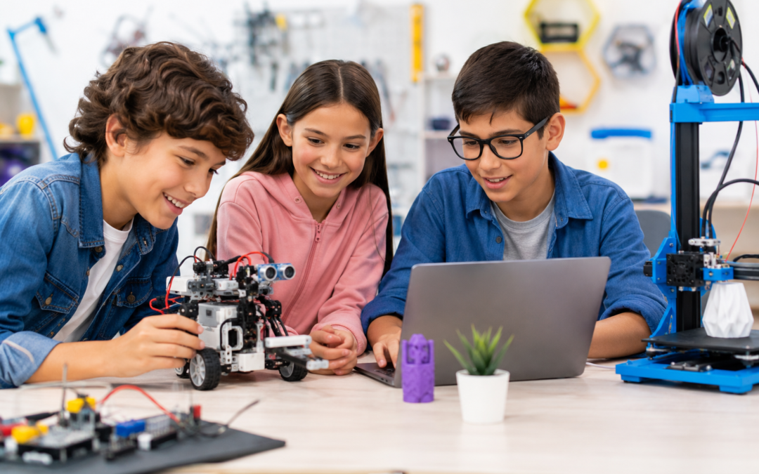 ¿Qué aprende tu hijo en el Campamento de Verano en Tecnología de MachineCare Education?