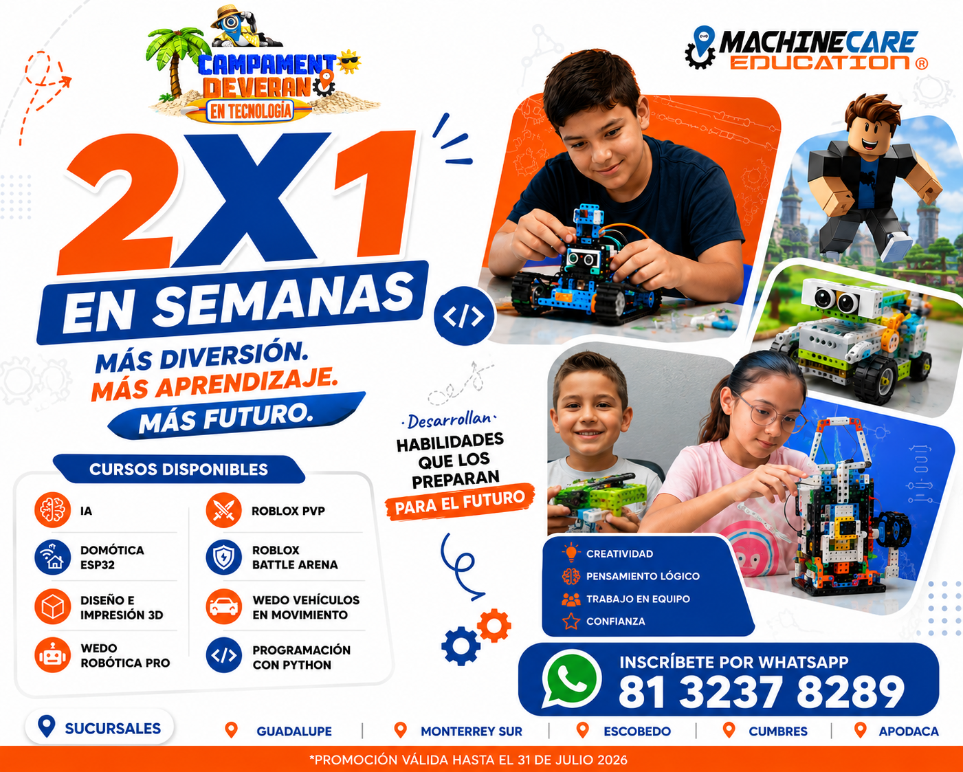 Promoción Campamento de Verano 2026