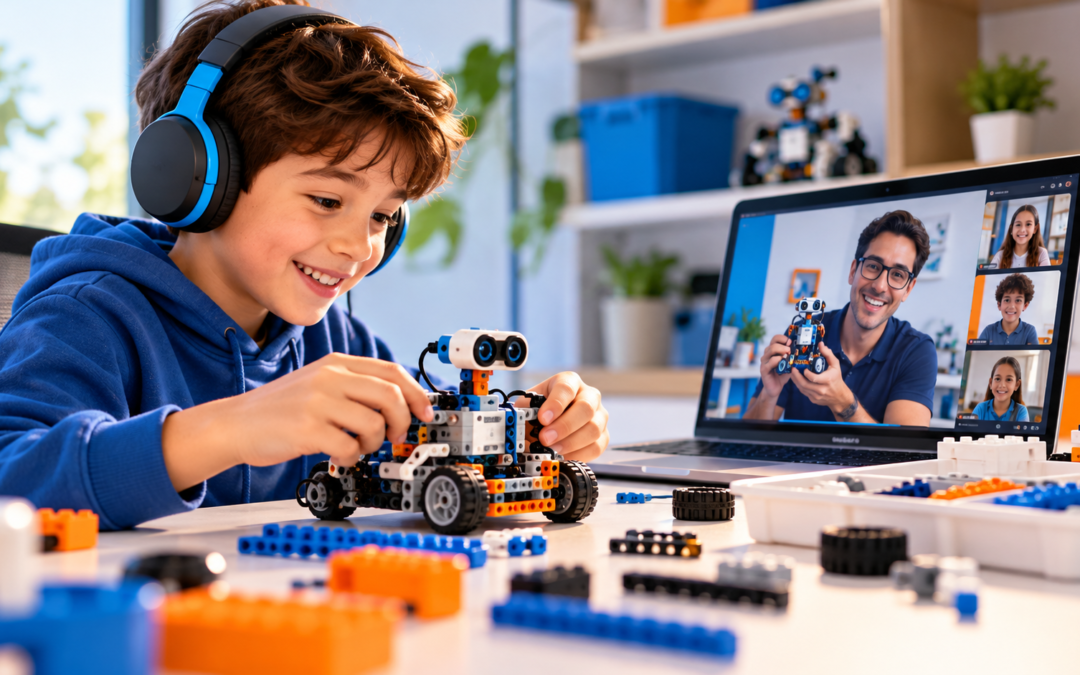 Clases de robótica en línea para niños: guía para padres